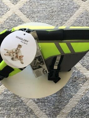 NEW Sports Style Reflective Padded Dog Safety Vest w/Handle, Sz XS